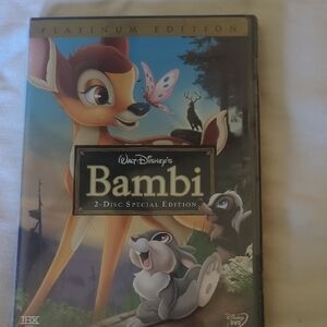 Disney Bambi Platinum Edition DVD with Colorful Cover